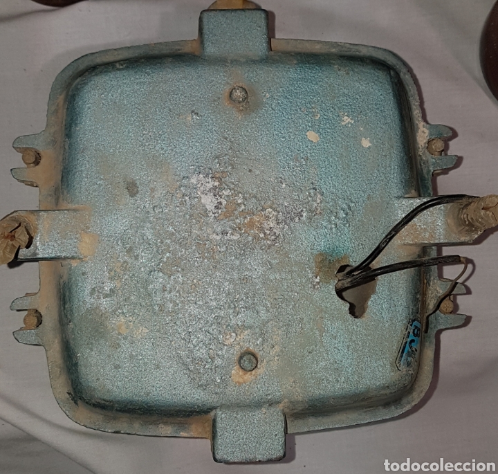 Antig&uuml;edades: Antigua lampara industrial - Foto 2