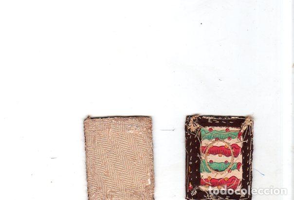 Antig&uuml;edades: ESCAPULARIO. MEDIDAS : 7 X 5.5 CM APROX. - Foto 2