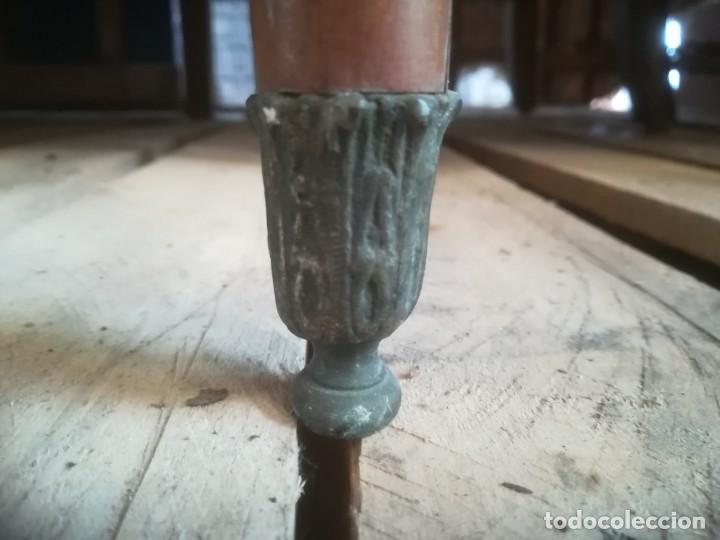 Antig&uuml;edades: Mesilla ovalada con tapa de m&aacute;rmol - Foto 8