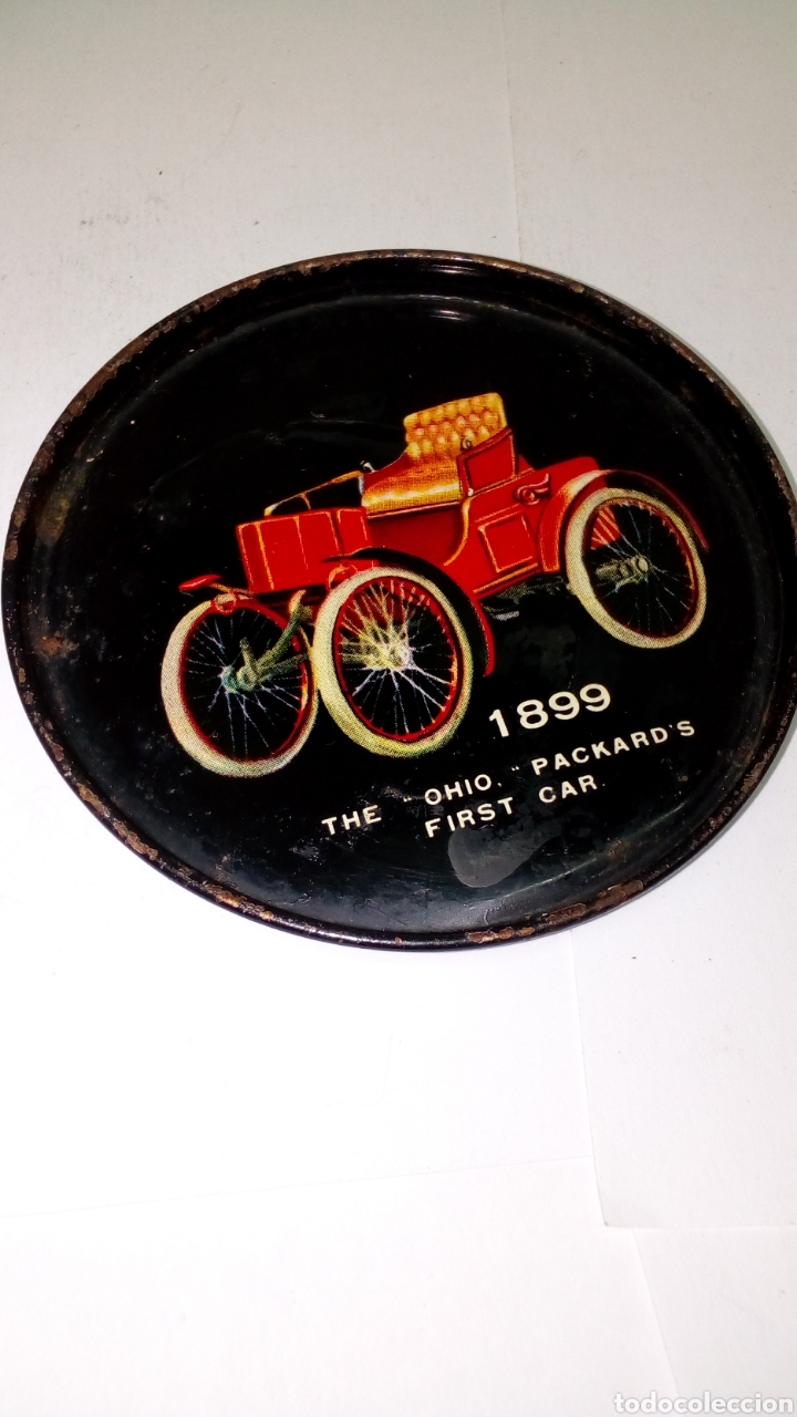 Antig&uuml;edades: Posavasos metalico - Foto 1
