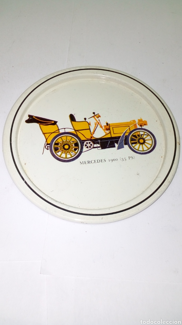 Antig&uuml;edades: Posavasos metalico - Foto 1
