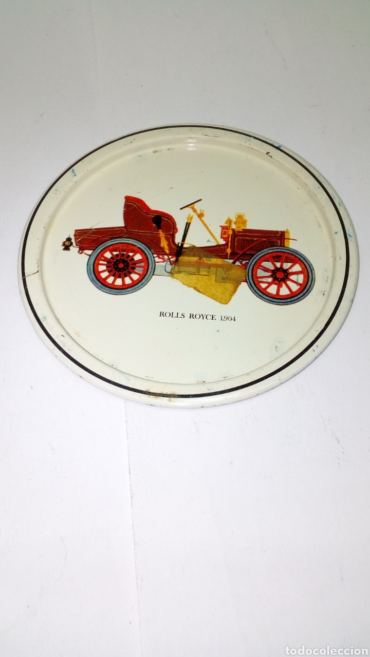 Antig&uuml;edades: Posavasos metalico - Foto 1