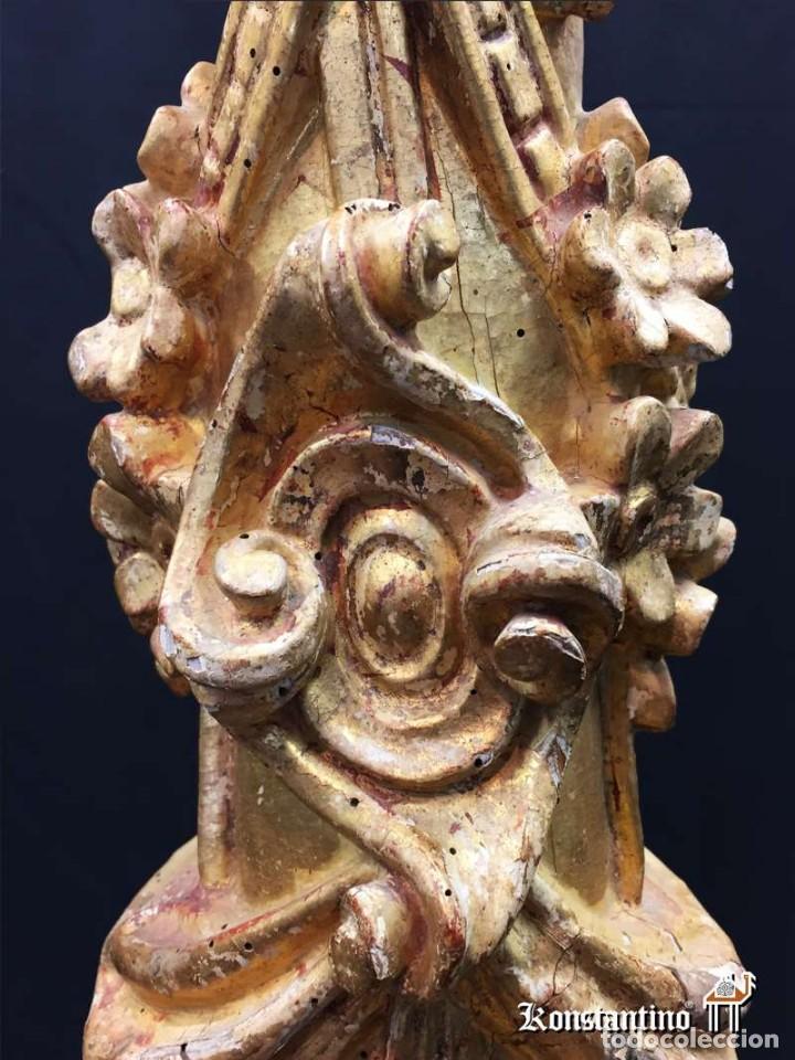 Antig&uuml;edades: Pareja de columnas barrocas espa&ntilde;olas - Foto 7
