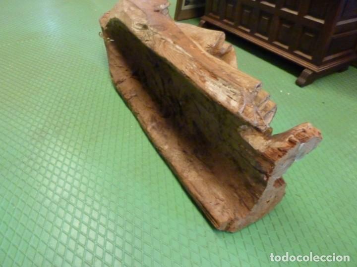 Antig&uuml;edades: TALLA DE APOSTOL EN MADERA. - Foto 5