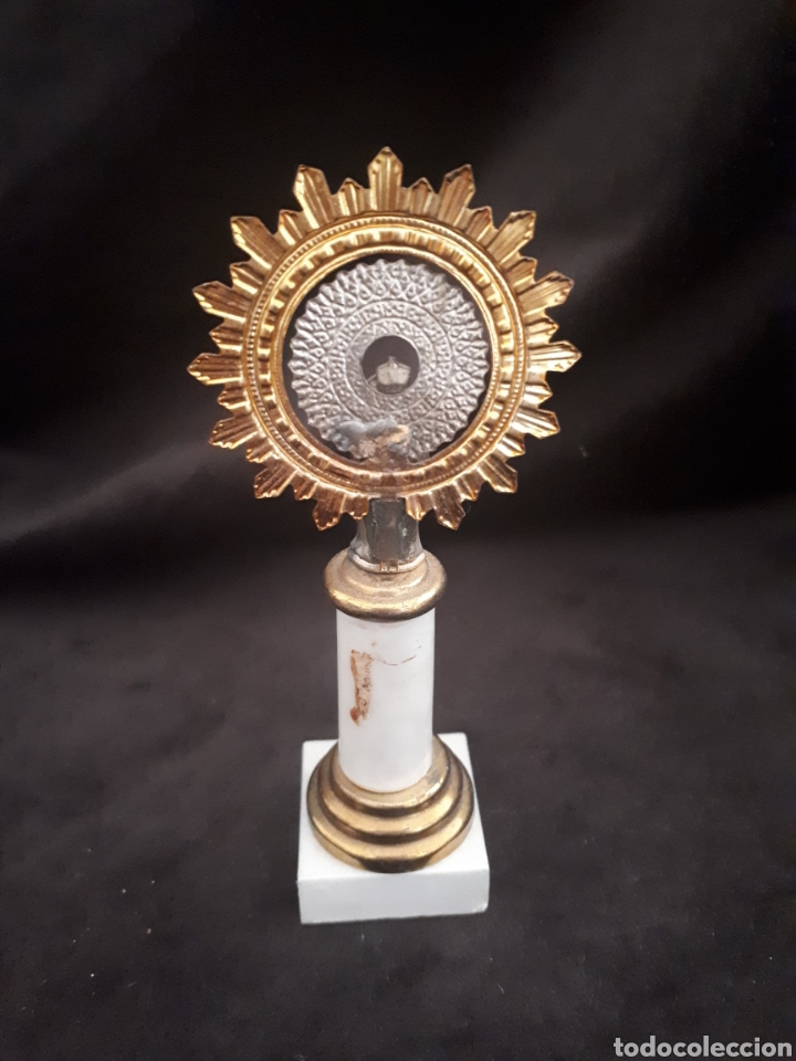 Antig&uuml;edades: Virgen del Pilar pl&aacute;stico - Foto 2