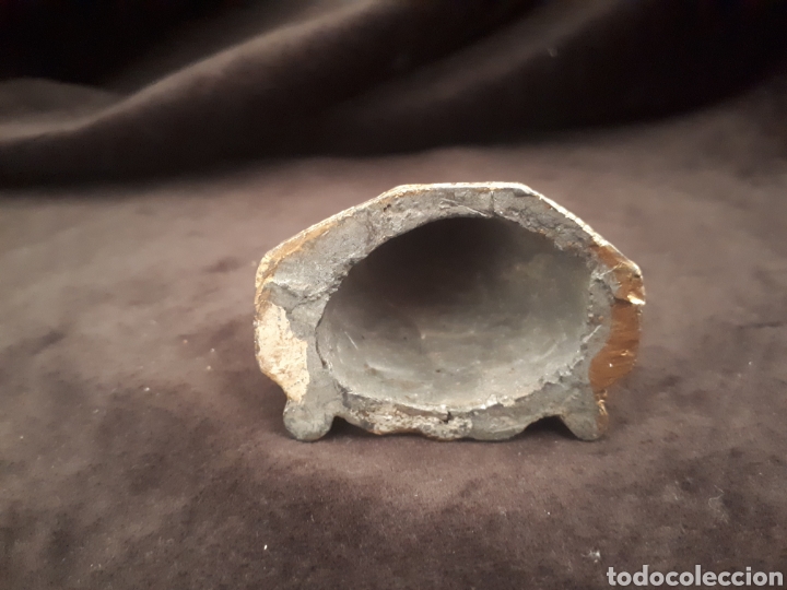 Antig&uuml;edades: Imagen virgen metal - Foto 3