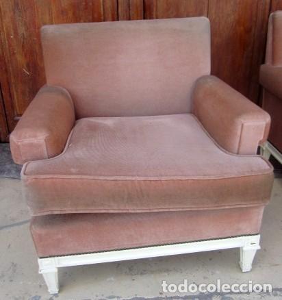 Antig&uuml;edades: Pareja de Sillones vintaje - Foto 2