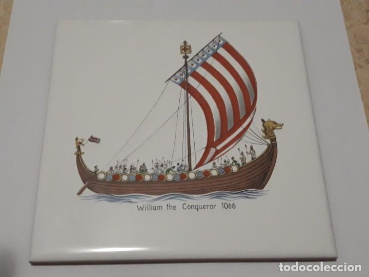 Antig&uuml;edades: Azulejo cedolesa , william the conqueror - Foto 1