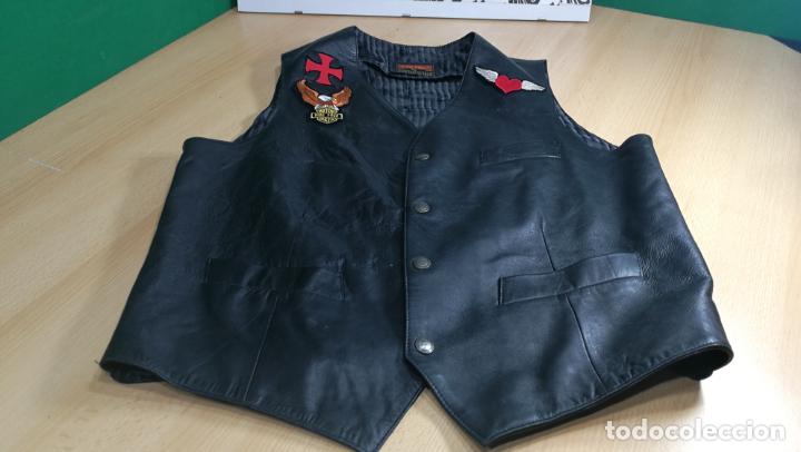 Antig&uuml;edades: Chaleco motero de piel - Foto 24