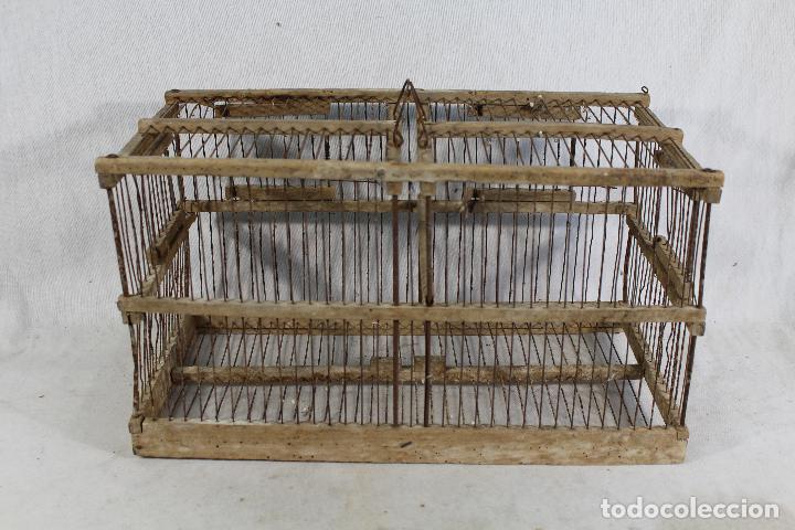 Antig&uuml;edades: jaula antigua - Foto 1
