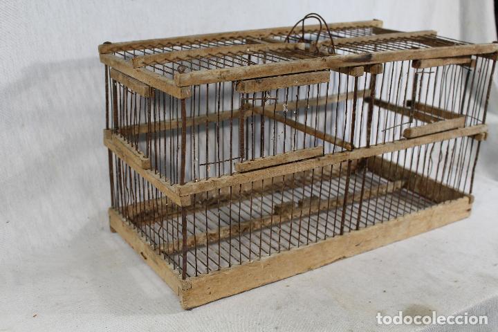 Antig&uuml;edades: jaula antigua - Foto 2