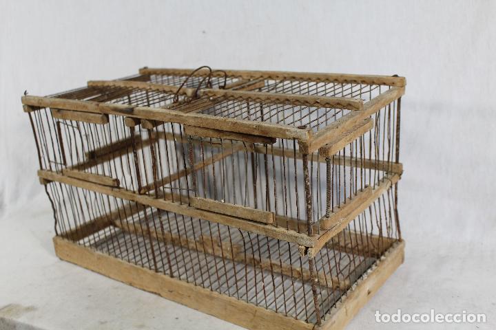 Antig&uuml;edades: jaula antigua - Foto 4