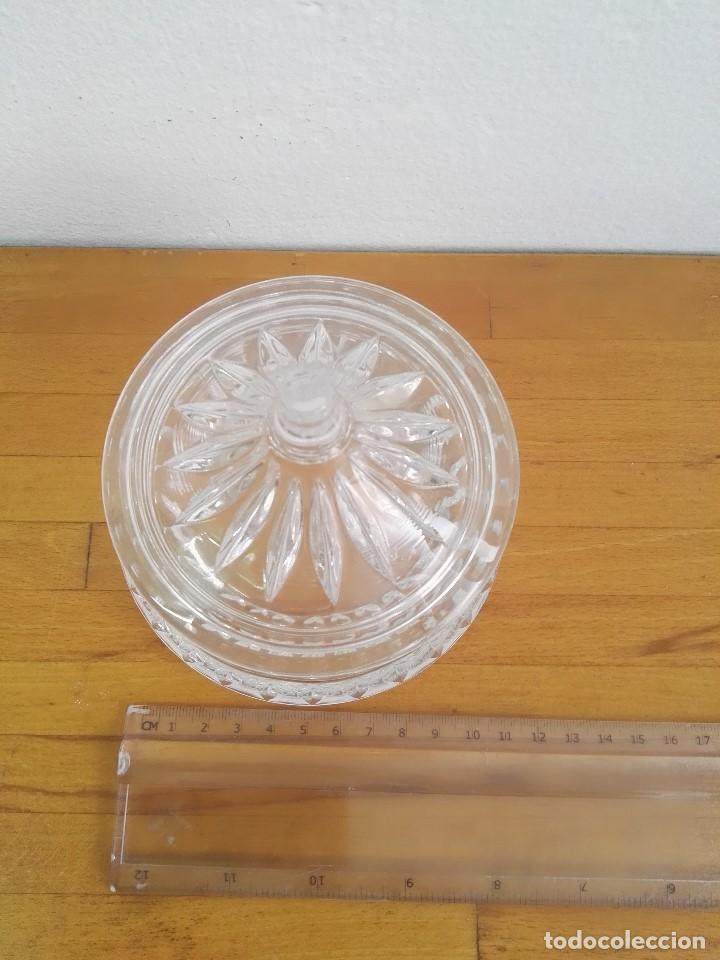 Antig&uuml;edades: Caja centro de mesa de cristal tallado - Foto 2