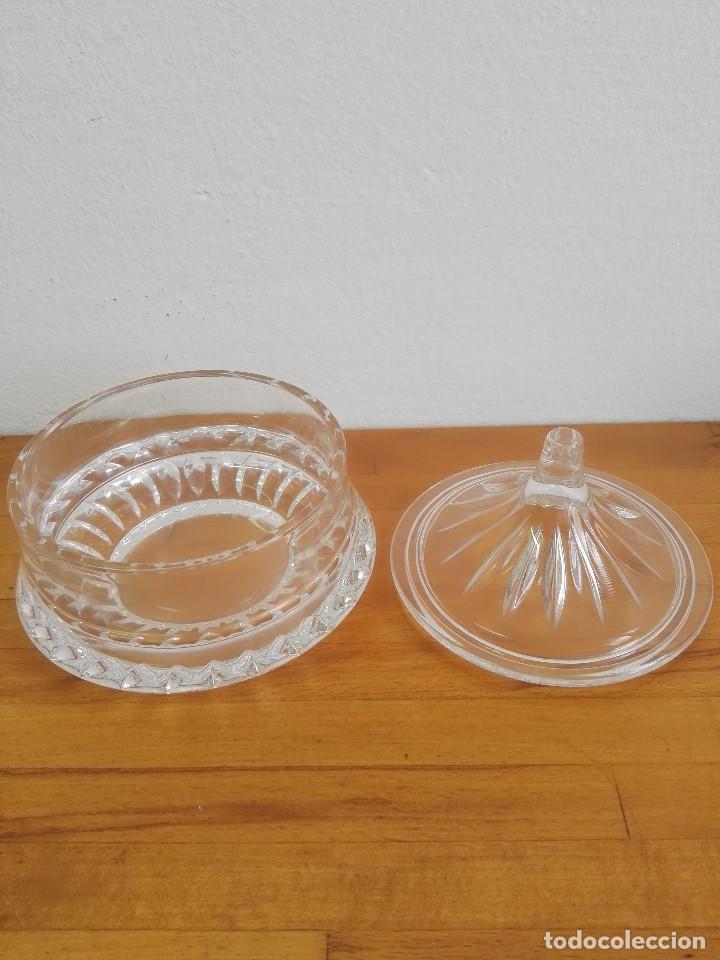 Antig&uuml;edades: Caja centro de mesa de cristal tallado - Foto 3