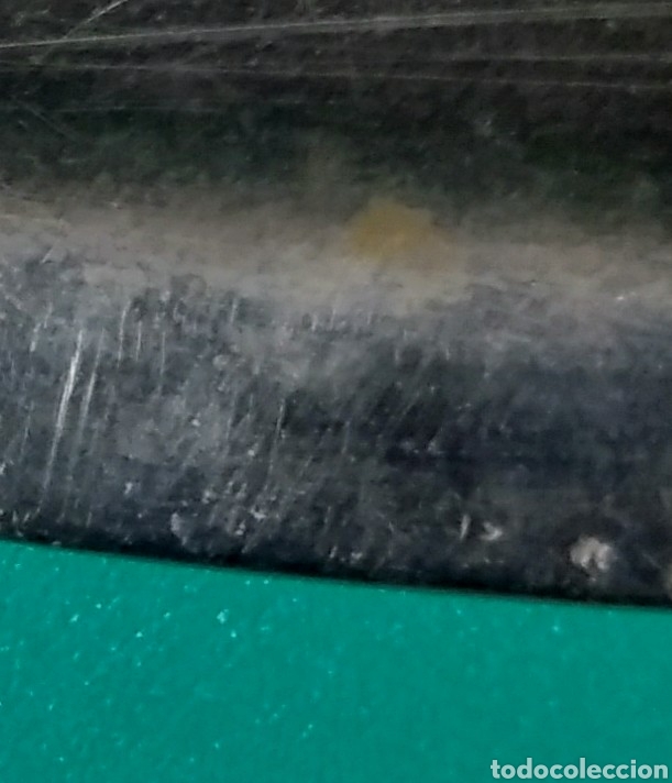 Antig&uuml;edades: Gran plato de alpaca de 270 mm. - Foto 2