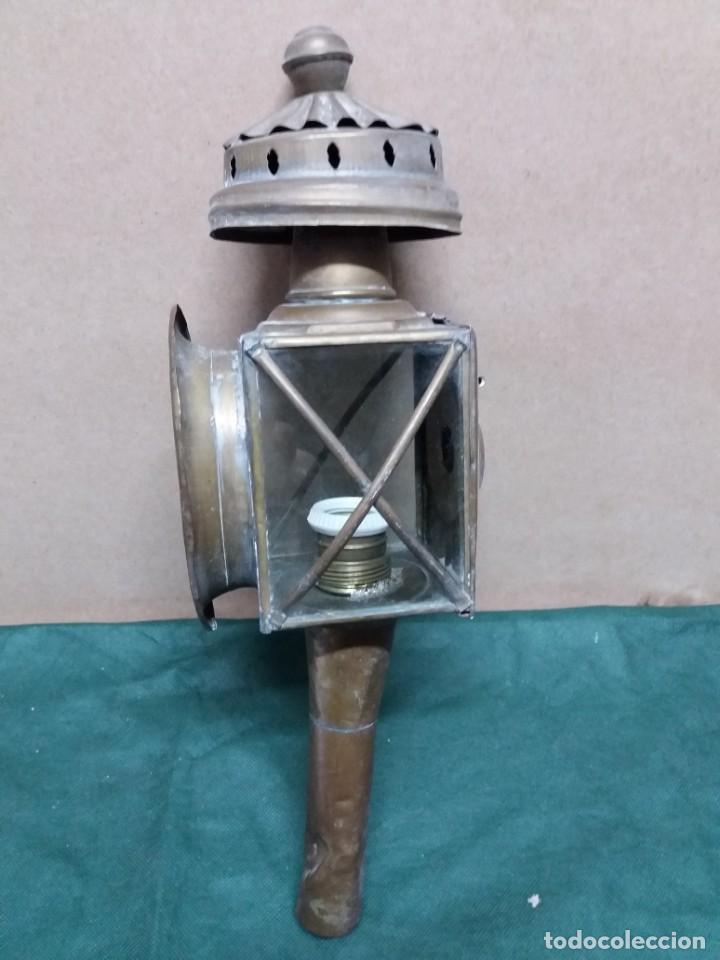 Antig&uuml;edades: FAROL ANTIGUO COCHE CABALLOS - Foto 1