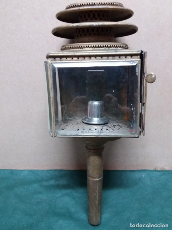 Antig&uuml;edades: ANTIGUO FAROL DE COCHE CABALLOS - Foto 1