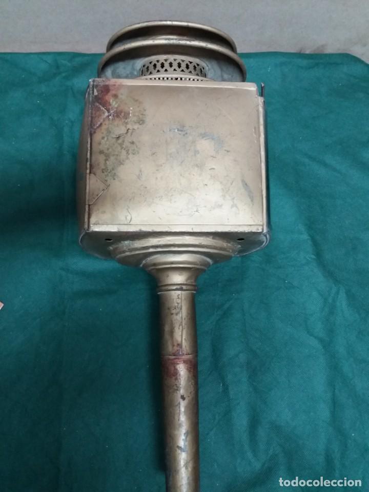 Antig&uuml;edades: ANTIGUO FAROL DE COCHE CABALLOS - Foto 3