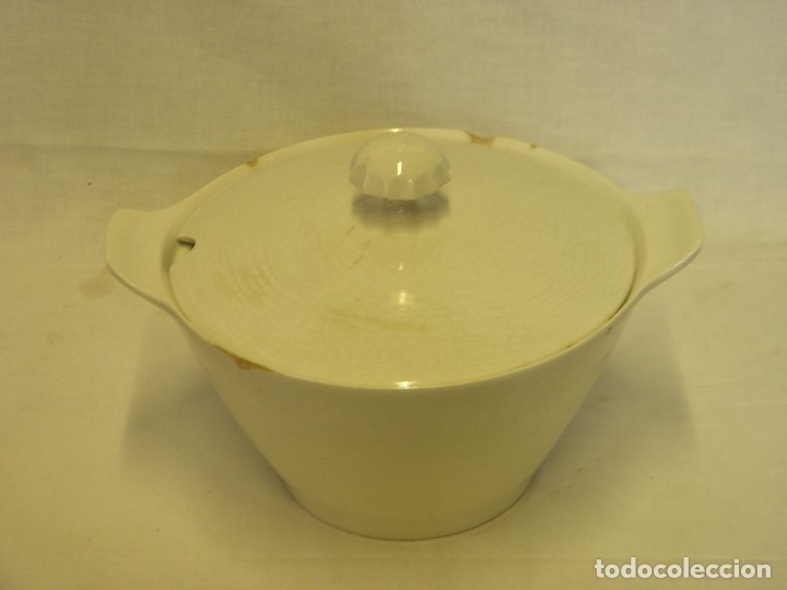 Antig&uuml;edades: SOPERA PORCELANA BLANCA - Foto 1