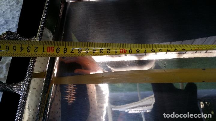 Antig&uuml;edades: Bandeja alpaca de calidad - Foto 6