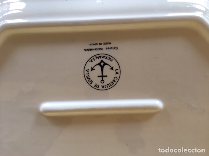 Antig&uuml;edades: Bandeja Pickman Firmada - Foto 9