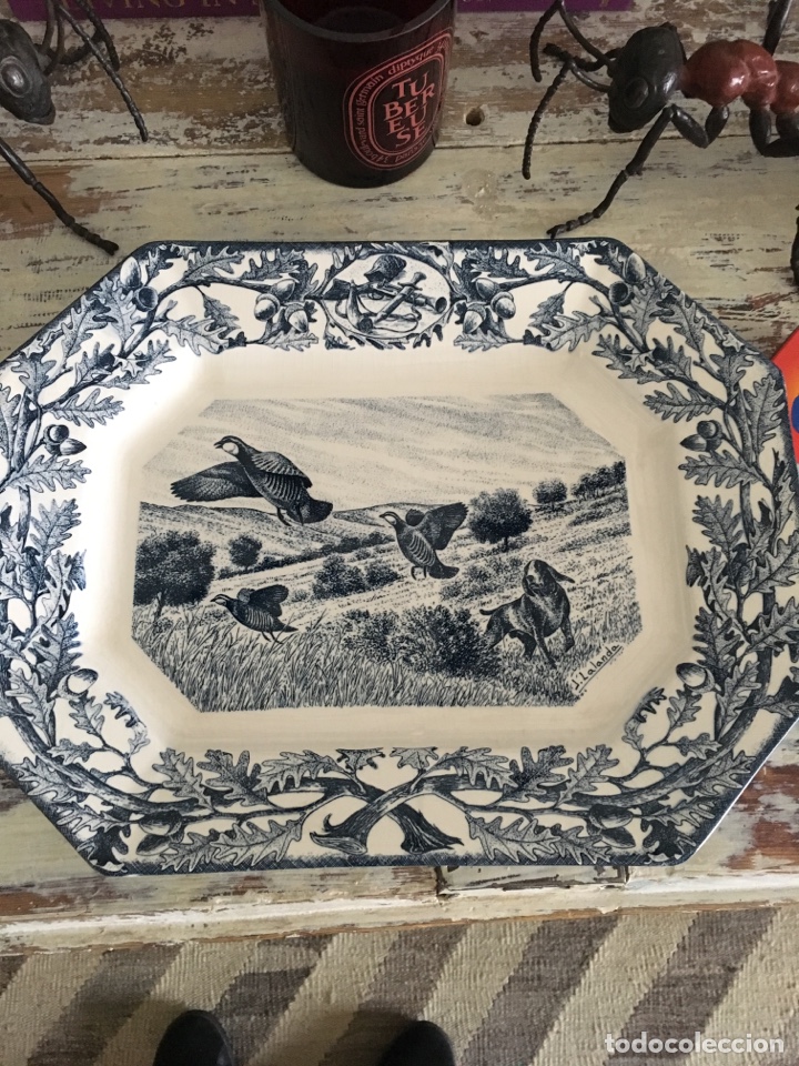 Antig&uuml;edades: Bandeja Pickman Firmada - Foto 10
