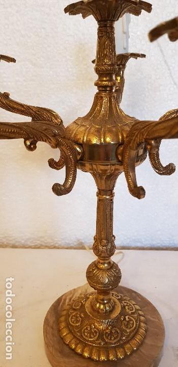 Antig&uuml;edades: APLIQUE DE BRONCE 6 LUCES 35 CM - Foto 4