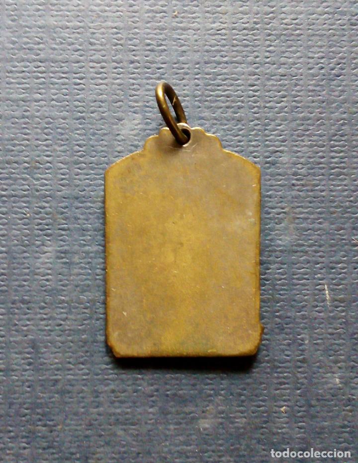Antig&uuml;edades: MEDALLA VIRGEN DEL ROSARIO. - Foto 2