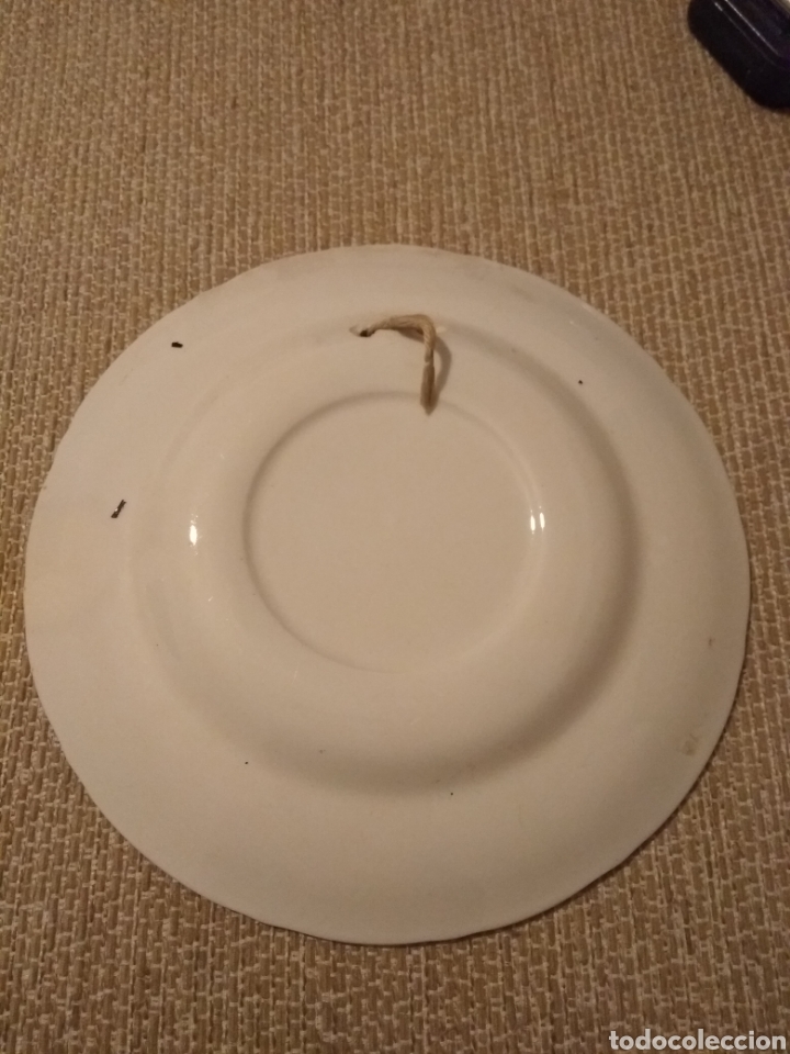 Antig&uuml;edades: Plato. Recuerdo de Mojacar. 20,5 cms &empty; - Foto 4