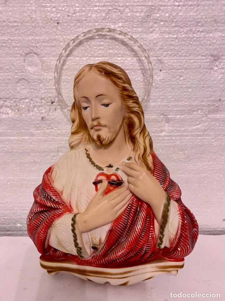Antig&uuml;edades: SAGRADO CORAZON DE ESCAYOLA - Foto 2