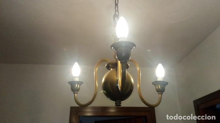 Antig&uuml;edades: Lampara de techo, estilo holand&eacute;s - Foto 2