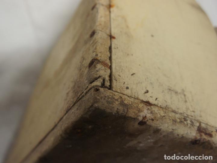 Antig&uuml;edades: Antiguo recogedor o pala de madera - Foto 11