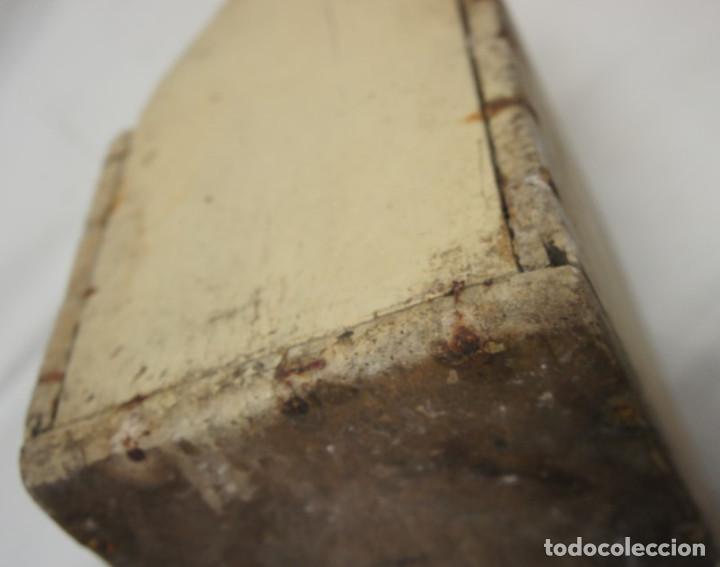 Antig&uuml;edades: Antiguo recogedor o pala de madera - Foto 12