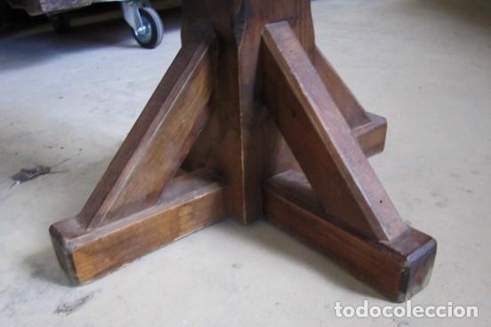 Antig&uuml;edades: Bases rusticas para acordonar , pies, estacas, - Foto 6