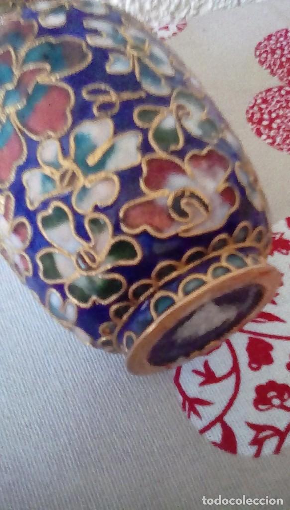 Antig&uuml;edades: Precioso jarr&oacute;n cloisonne - Foto 2