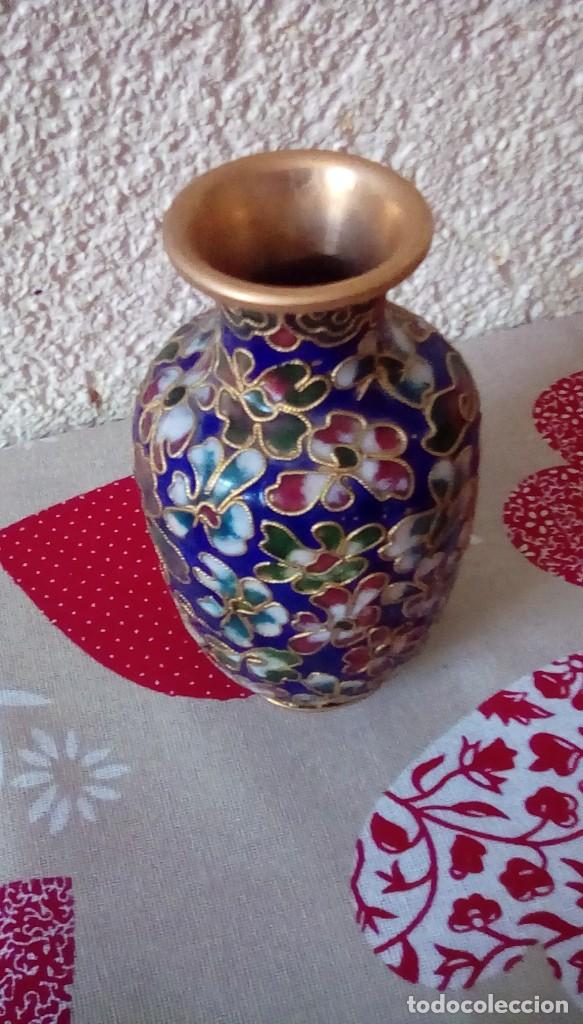 Antig&uuml;edades: Precioso jarr&oacute;n cloisonne - Foto 3