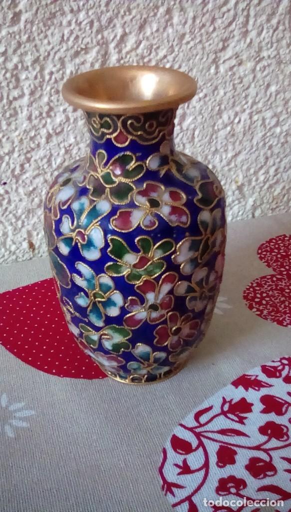 Antig&uuml;edades: Precioso jarr&oacute;n cloisonne - Foto 4