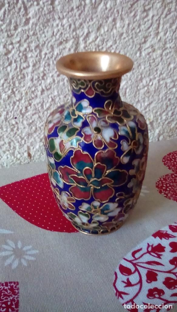 Antig&uuml;edades: Precioso jarr&oacute;n cloisonne - Foto 5