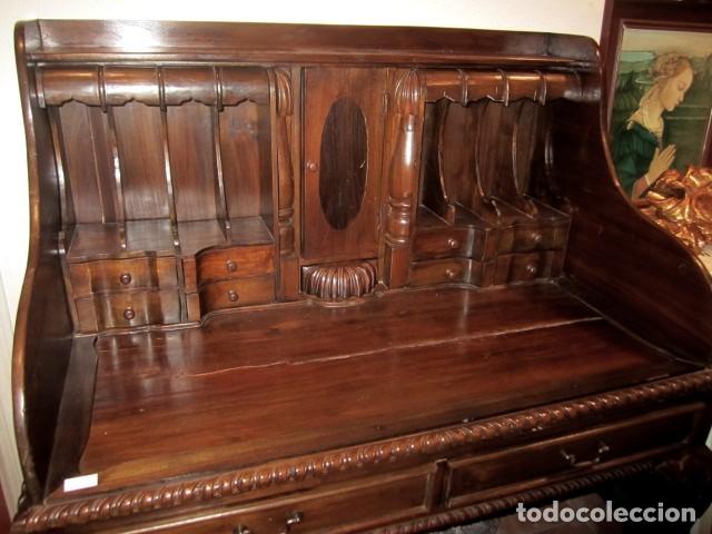 Antig&uuml;edades: Escritorio estilo chipendale, alto - Foto 3