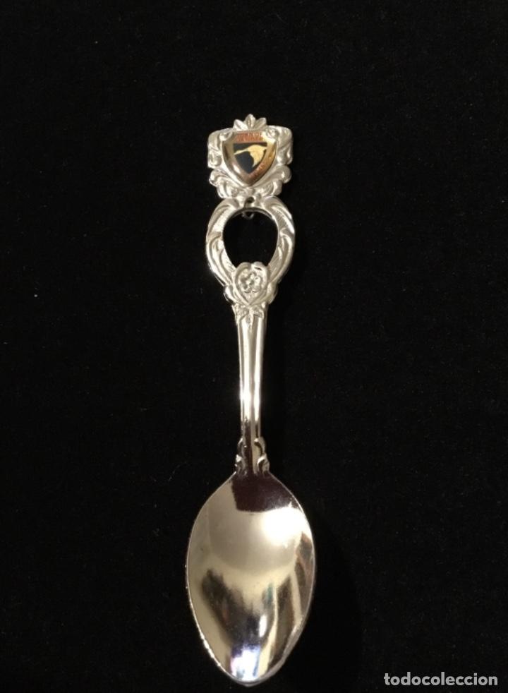 Antig&uuml;edades: Antigua cucharilla de plata - Foto 1