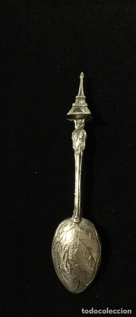 Antig&uuml;edades: Antigua cucharilla de plata - Foto 2