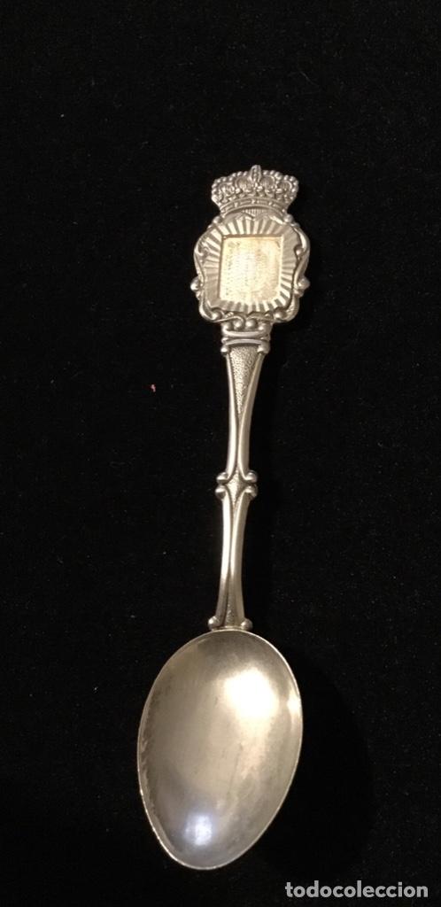 Antig&uuml;edades: Antigua cucharilla de plata - Foto 1