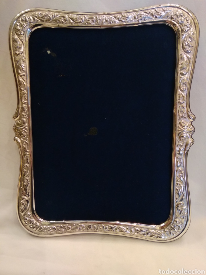 Antiques: Marco de plata de ley