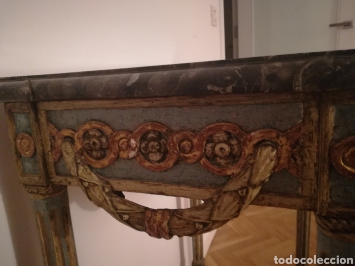 Antig&uuml;edades: Consola francesa s. XVIII (1775) - Foto 3
