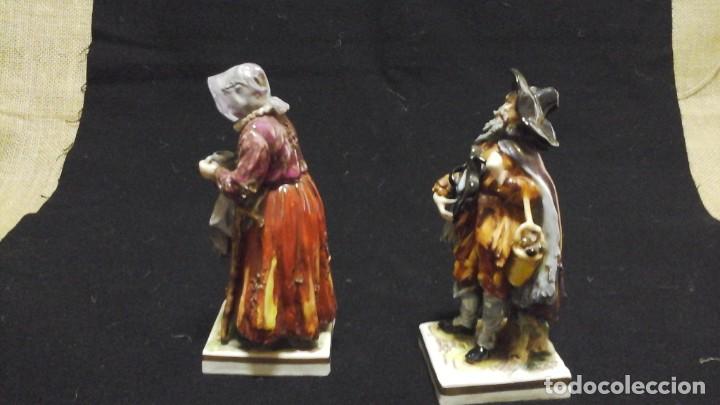 Antig&uuml;edades: Pareja de  mendigos de Capodimonte - Foto 1