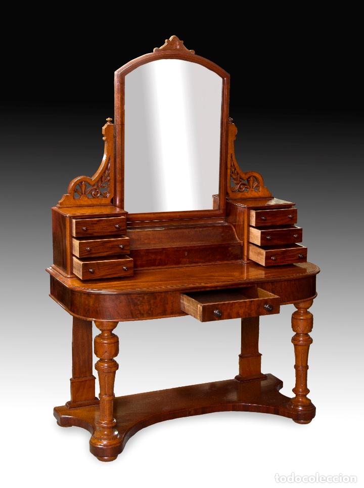 Antig&uuml;edades: MUEBLE TOCADOR DE ESTILO VICTORIANO - Foto 7