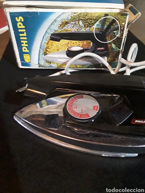 Antig&uuml;edades: Plamcha philips vintage - Foto 1