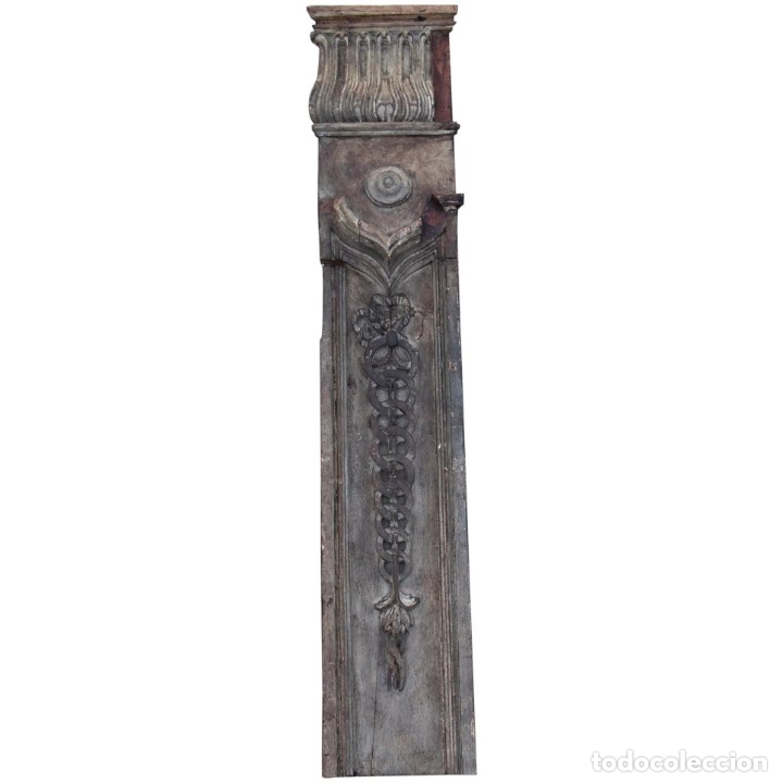 Antiquit&eacute;s: Era victoriana inglesa del siglo XIX, panele de madera altos / panele de madera antiguos