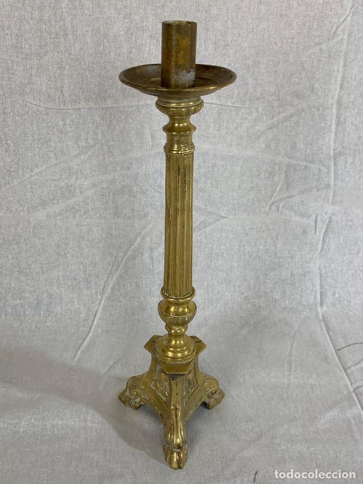 Antig&uuml;edades: HACHERO DE BRONCE 35 CM - Foto 1