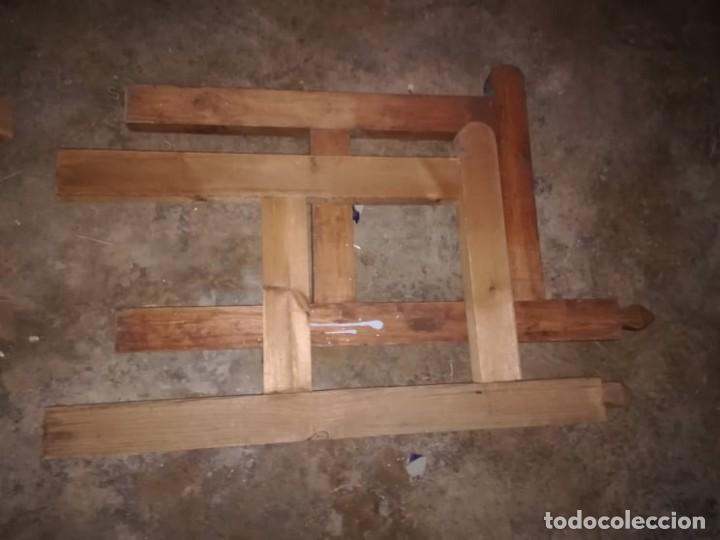 Antig&uuml;edades: pies para banco cadiera - Foto 1